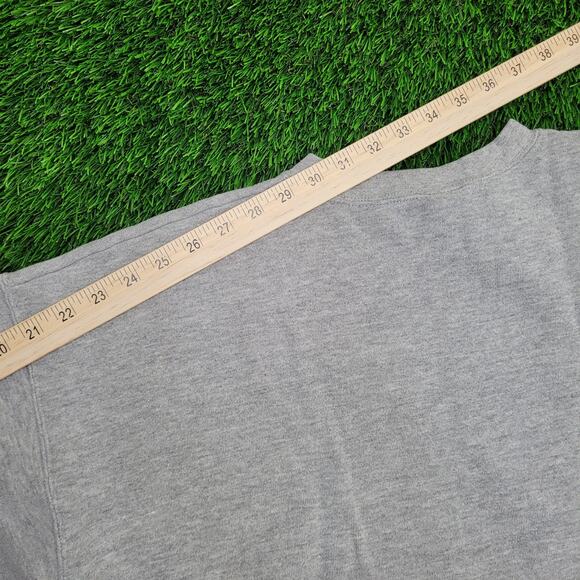 Vintage LEE Basketball Sweatshirt XL 25x25 Boxy White-Plains - Picture 5 of 12